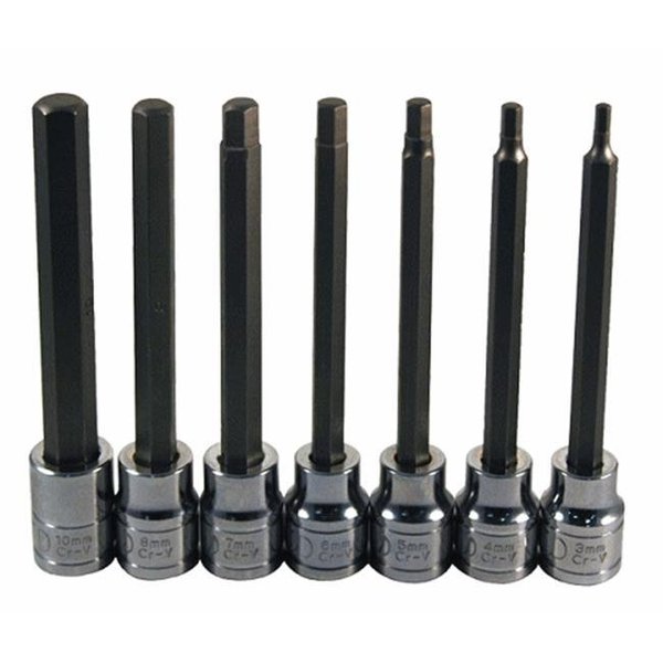 Atd Tools ATD Tools ATD-13788 8 Pc. Large Size Sae; Metric Hex Bit